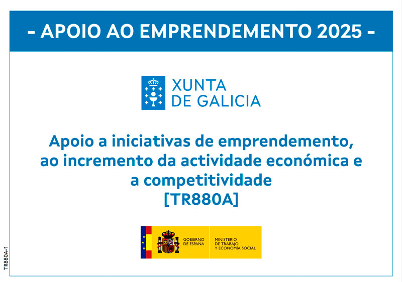 Apoio ao emprendemento 2025