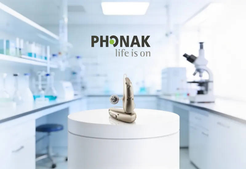Audífonos con la última tecnología de Phonak